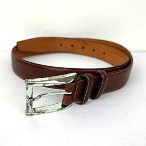 Trafalgar Brown Cortina Leather Belt size 34